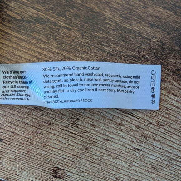 Eileen Fisher Black Knit Skirt (M/M) - Picture 5 of 5